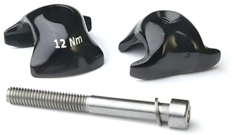 Ritchey WCS Alloy 1-Bolt Rail Clamps: Black 7mm x 7mm