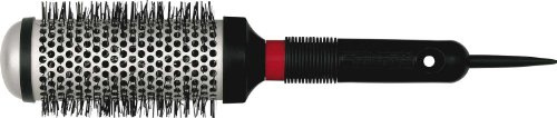 JAGUAR Rundbürste - Nylon - Schwarz/Grau - Wellig, Lockig, Alle - Anti-Frizz - 109g - 1 Stück - Unisex / Alle Altersgruppen - Frisöre, Haarstylisten, Haarenthusiasten