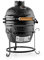 Klarstein Kamado Grill Barbecue en céramique (Slowcooking, grillades, thermomètre intégré, cuisson entre 50° et 425°C, faible consommation de charbon) - noir