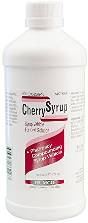 Humco Compounding Cherry Syrup Vehicle 16 oz!