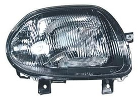 Repiauto Phare avant droit H4 compatible avec Renault Clio 2 phase 1 1998-2001