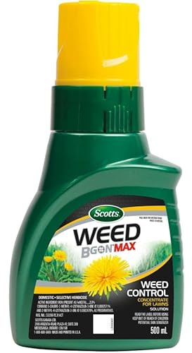 Scotts 500mL Weed B Gon Max Weed Control Herbicide Concentrate for Lawns