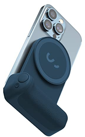 ShiftCam SnapGrip – Mobiler Batteriegriff mit kabellosem Auslöser – Magnetische Halterung lässt Sich an jedem Telefon befestigen – Integrierte Powerbank mit kabellosem Qi-Aufladen