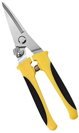 Kleines Multitool, kleine Multitool-Blechschere, Hochleistungsschneider, Edelstahl, gerader Schnitt, Eisenblechschneider, Blechschere zum Schneiden von Metallblech, 1 Stück, 2 Multitools, Multitools