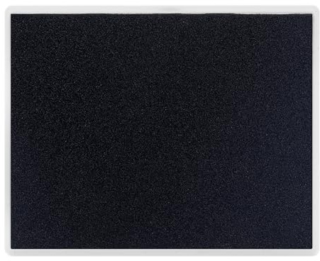 Ink Pad 5 x 4 Inch Craft Large Stamp Pad for Rubber Stamps Finger Painting (Black)