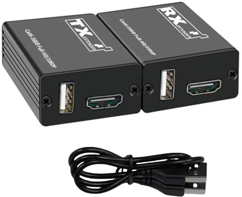 HDMI KVM USB-förlängare HDMI RJ45 30M 1080P HDMI KVM-förlängare upp till 30 m