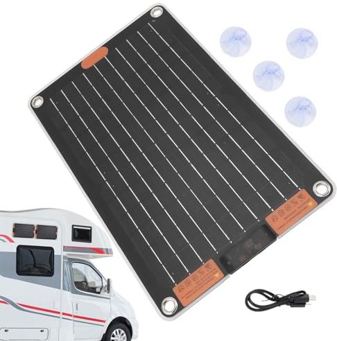Jlobnyiun Chargeur solaire, chargeur de panneau solaire,Chargeur solaire extérieur | Charge rapide de l'électricité, offre de charge étanche pour plusieurs appareils pour les aventures en plein air