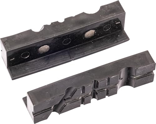 Condor Werkzeug 9478-100 | Schraubstock-Schutzbacken | 2-tlg | 100 mm | mit Magnet | Schonbacken | mit Zentrierhilfen | Schonbacken Schraubstock