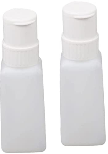Plastic Nail Polish Remover Pump Dispenser Lockable Push Down Bottle 2Pcs ...