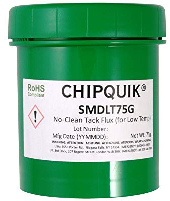 Tack Flux no Clean Low Temp SMDLT i 75 gram burk