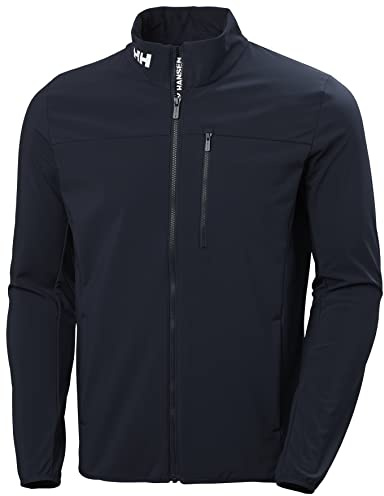 Helly Hansen Men's Crew Softshell Jacket 2.0, Navy, M