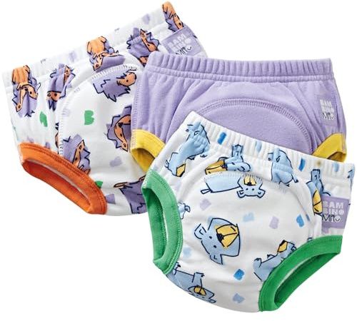 Bambino Mio, Culotte d'apprentissage Lavable, unisexe, pour garçons et filles, Lot de 3