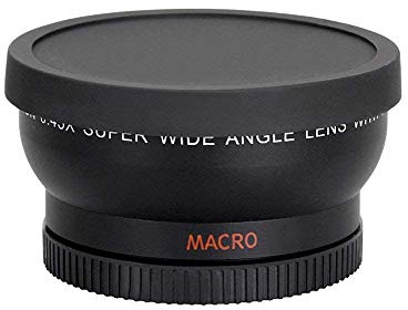 Agmoctz Lente De Conversor Gran Angular 0.45X 58Mm con Accesorio De Primer Plano Macro para Rebel T6S, T6I, Sl1, T5, T5I, T4I, T3I, T3I, T1I, T2I, Xsi, XS, Xd, 60D, 60Da