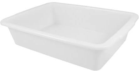 Artibetter Bañera para pájaros en Jaula, Caja de baño para Loros de 35,5 x 25,4 cm, bañera de plástico Tipo SPA para pájaros, Plato de Ducha para Jaula de periquitos, Canarios, cacatúas y Palomas,