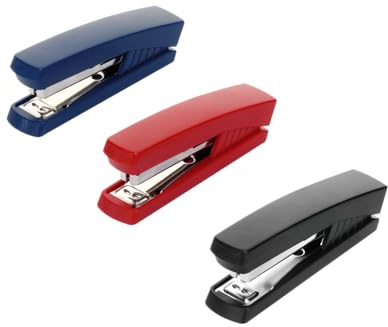 Herlitz 08757106-003 häftapparat mini, häfteffekt: 8 ark, sorterad