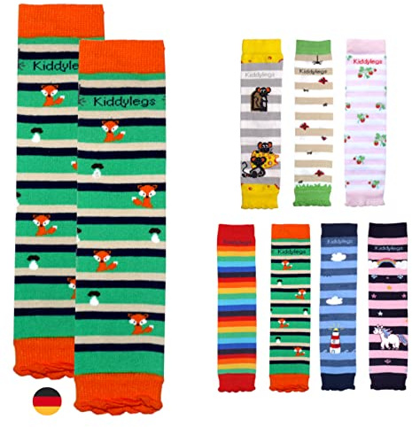 Kiddylegs® - Calentadores para bebé y niños de algodón orgánico Fuchwald.