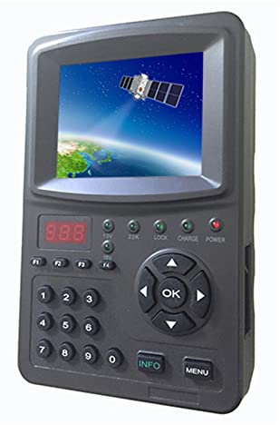 Rilevatore di segnale satellitare, Digital Satellite Finder KPT 968HD Meter 3.5 TFT LED DVB-S2 DVB-S Sat Finder MPEG-4 1080P Full HD Satfinder portatile KPT-968G Per l'impostazione della parabola sate