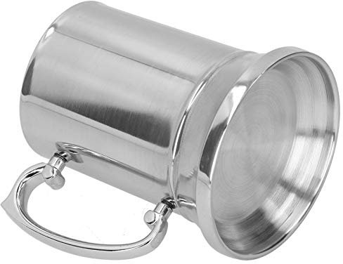 ZAICOLER Tazza da caffè in Acciaio Inossidabile, Tazza Infrangibile, con Manico, Boccale da Birra, Tazza da Campeggio Bicchiere da Viaggio, Adatta per la Casa, il Ristorante e l'uso