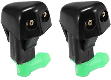 MACHSWON Scheibenwaschdüse Sprühstrahl für Honda Accord 1998-2002 - 2 Stück, OE 76810S84C02, Schwarz