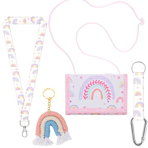 Bolso Bandolera para niñas – Bolso Bandolera para niños, Bonito Monedero para niñas, práctico Monedero para niños, Ideal para el Colegio, el Tiempo Libre y los Viajes.