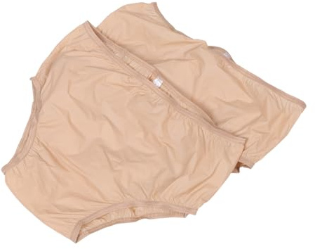 PACKOVE 2 pezzi Pannoloni Mutanda Anziani Impermeabili e Riutilizzabili Copertura in EVA Traspirante Anti-perdite Design Confortevole per Assistenza Domiciliare