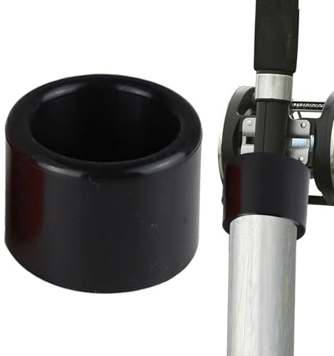 para tubo de caña de pescar, silicona de 40 mm, cojín de tope, cubierta protectora, perfecto para mantenimiento, transporte de coche, , prevención de arañazos en el agua y polvo, cuidado de