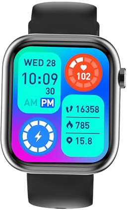 Smart Watch for Men Women(Answer/Make Call), 1.83 Fitness Watch with Heart Rate/Blood Pressure, Pedometer, Sleep Tracker, 120+ Sport Modes, IP68 Waterproof Activity&Fitness Tracker for Android iPhone
