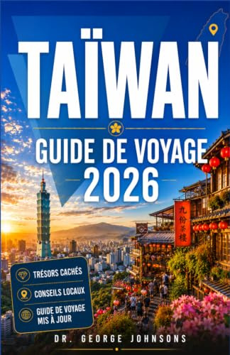 TAÏWAN GUIDE DE VOYAGE 2026: Itinéraires d'experts, conseils locaux, temples historiques, marchés nocturnes animés, cuisine de rue de renommée ... en train panoramiques et escapades côtières