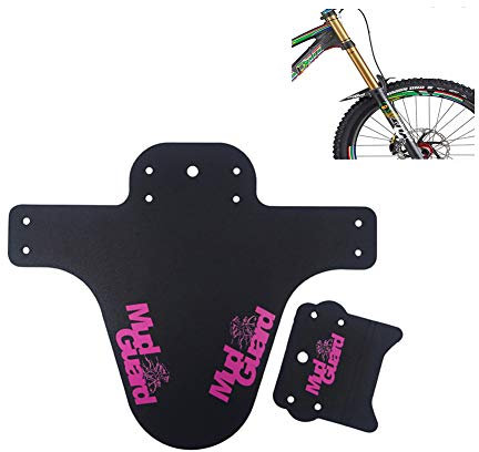 Sue Supply Fahrrad Schutzblech MTB Mudguard Bike Spritzschutz mit Kabelbinder