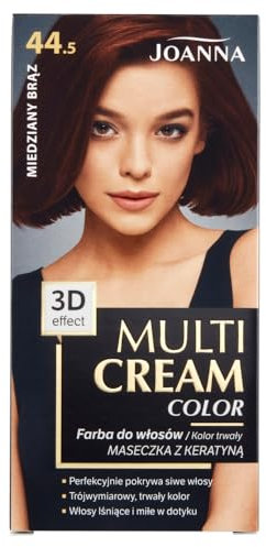 JOANNA CREAM Haarfarbe, mehrfarbig, Bronze, Kupfer, 44,5