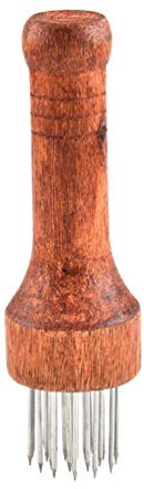 Cabilock Fleischzartmacher Mit Holzgriff Universelles Küchengerät Für Rindfleisch Schweinefleisch Und Geflügel Effektives Werkzeug Für Und Saftige Gerichte