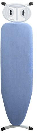 YZJJ Bügelbrettbezug 107x43cm für Dampfbügelstation - Bügeltischbezug mit Gummi Kordelzug, Thermo Reflect Alu Beschichtet, Dampfdurchlässig & Hitzereflektierend