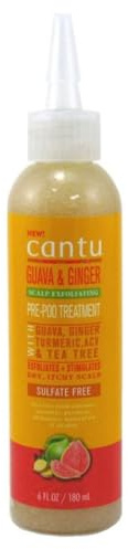 Cantu Guava Scalp Exfoliating Pre-Cleanse Treatment 6oz (180ml)