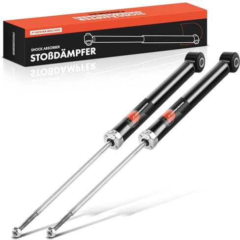 Frankberg 2x Stossdämpfer Stoßdämpfer Hinten Links Rechts 627mm Gasdruck | Kompatibel mit Logan MCV KS Logan Pick-up US Largus Kombi Replace# 8200779901