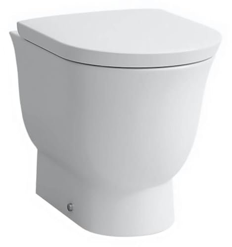 LAUFEN The New Classic Stand-WC, Tiefspüler, spülrandlos, H8238514000001, Farbe: Weiß