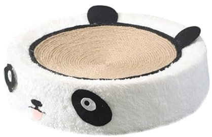Frotox Katzenkratzbrett Spielzeug Kätzchen Kratzbrett Sisalhemp Lounges Bett Rundes Kratzbaumbett Kleines Katzenkrallen Trainingspad Rundes Katzenkratzpad Heimtierbedarf Für Katzen