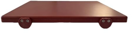Tagliere in Polietilene Marrone 50 x30x spessore 2 cm - professionale con fermi