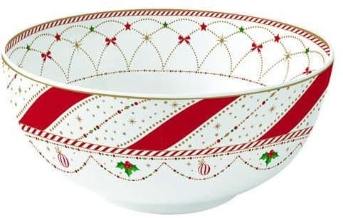 Easy Life Nutcracker Twist Ciotola Coppa 15cm Porcellana Tavola di Natale