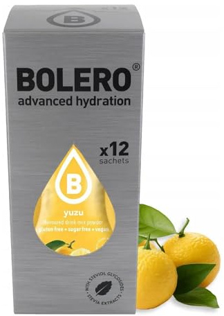 Bolero Boisson instantanée sans sucre (YUZU) 9 g x 12 sachets