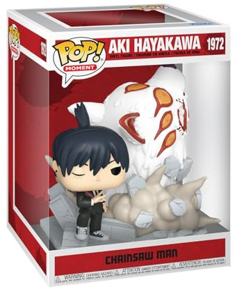 Funko POP! Moment: Chainsaw Man - Aki Hayakawa (Fox Devil) | Official Anime Merch - Collectable Vinyl Figurine for Shelf Display - Birthday Gift Idea for Fans and Collectors