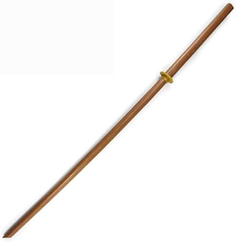 Lång version av träsvärd, Bokken med slida, Katana för plantor av järnträ för heminredningsinsamling, dagliga scenframträdanden, skjuttillbehör, kendoövning Iaido-svärd, cosplay-Wood color||140CM