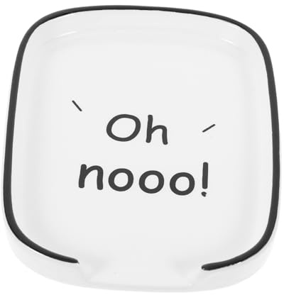 CLISPEED Soporte para Cucharas De Cerámica Blanco Reposacucharas Compacto y Duradero para Cocina y Hogar Accesorio Práctico y Fácil De Limpiar