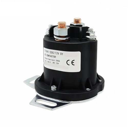 Contactor de bomba de aceite de unidad de potencia hidráulica, 200 A, 12 V, 24 V, 48 V, relé de arranque for motor de triciclo y montacargas.(12V customized)