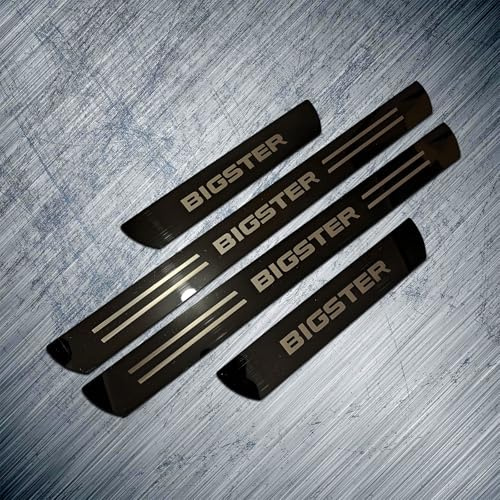 Protection Seuil de Porte Voiture pour Dacia Bigster 2026 2025 Accessoire (4 Pièces), Matériau en Acier Inoxydable Protection Porte de Voiture Auto Plinthes