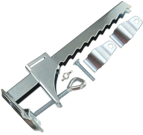 Anneome Pince de Fixation pour Parasol d'Extérieur en Alliage Robuste, Support Fixe pour Parasol de Terrasse et Jardin, Clip Anti-Vent Léger et Pratique, Accessoire pour Plage, Balcon et