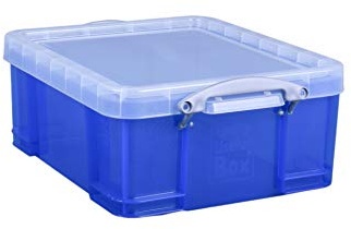 Really Useful Box 18 Litre Transparent Blue
