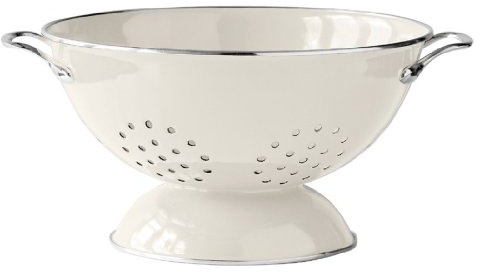 Premier Housewares 0508558 Passoire en Émail Crème