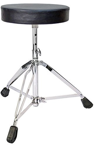 keepdrum KDSH200 Drumhocker Rundsitz Schlagzeug Hocker