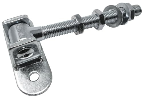 SOTOOLS Torangel 190 mm mit Befestigungsplatte M16 verstellbar | Konstruktionsband, Torband, Konstruktionsscharnier und Torangel.