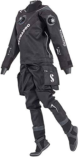 Scubapro Definition Dry HD Cag. F. S Atemregler für Kaltwasser, Uni, Erwachsene, Schwarz, S